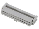 Conector IDC mufă mamă 26 PIN 1,27mm 2,5A pentru cablu-bandă