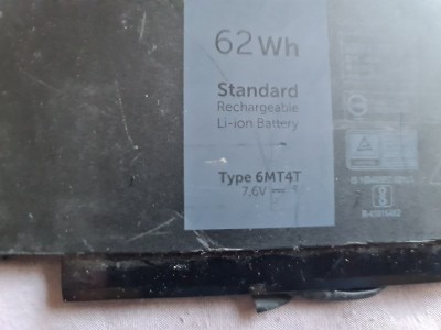 Baterie originala Dell Latitude E5270, E5470, E5570, Precision 15 3510-6MT4T foto
