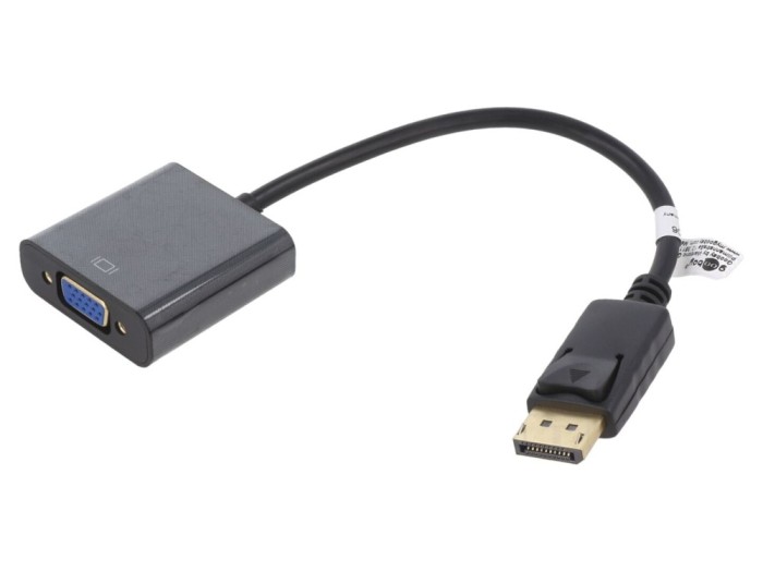 Convertor DisplayPort 0.15m Negru
