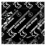 Prezervativ London Extra Special Latex, Latime 56mm, Transparent, Lubrifiere Silicon, Neted