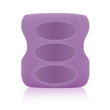 Protectie silicon pentru biberon din sticla cu gat larg violet, 270ml, Dr. Brown&#039;s