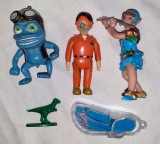 Figurine Crazy Frog Trubadur Papo Fireman Sam Mini Dinozaur breloc LOT19 T2