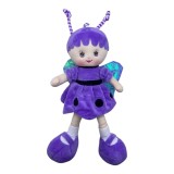 Papusa albinuta mov spune rugaciune sau cantecel