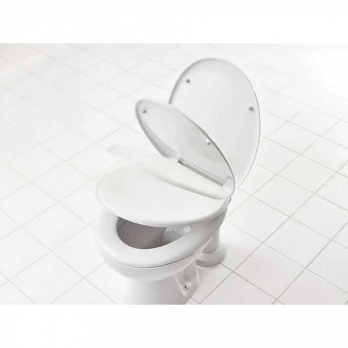 RIDDER Capac toaleta Generation, alb, &icirc;nchidere silentioasa 2119101 GartenMobel Dekor
