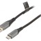 Cablu USB 2.0 USB A la USB C 2m Negru