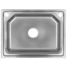 Chiuveta Sanitec SN9026, pentru blat 60X43 cm , anticalcar, inox foto