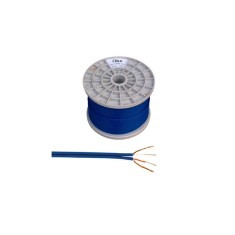 Cablu 2x RCA 4mm albastru Cabletech KAB0208