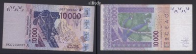 Statele Africii de Vest - Coasta de Fildes, 2003, 10 000 Franci foto