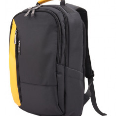 Rucsac Bestlife Mochila Titan, Laptop 15.6 Inch, Compartiment, Buzunare, Negru/galben