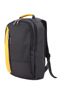 Rucsac Bestlife Mochila Titan, Laptop 15.6 Inch, Compartiment, Buzunare, Negru/galben foto