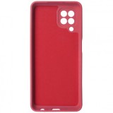 Husa tip capac spate Atlas silicon TPU Matte rosu carmin pentru Samsung Galaxy A22 4G