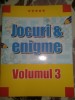 Revista educativa pentru copii,jocuri si enigme volumul 3,format mare,stare F.b