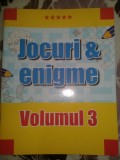 Revista educativa pentru copii,jocuri si enigme volumul 3,format mare,stare F.b