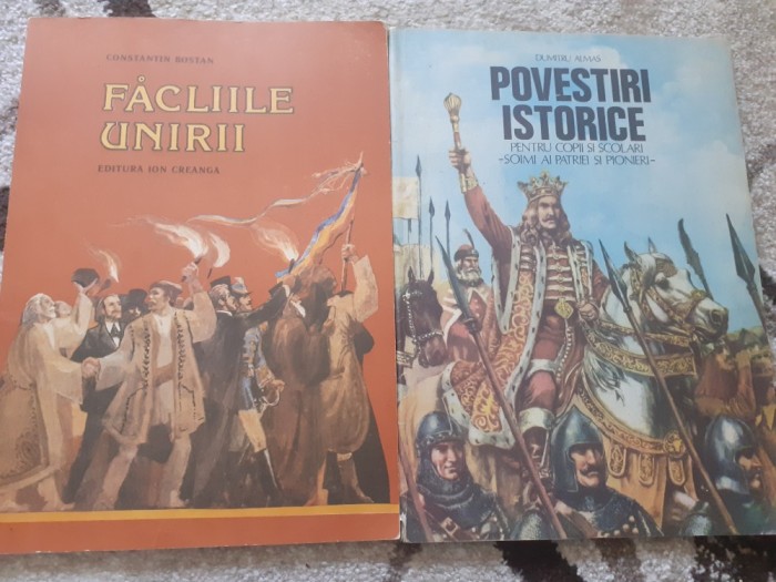 Doua carti povesti istorice