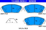 ATE 13.0460-5658.2 set placute frana,frana disc
