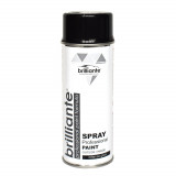 Spray Vopsea Brilliante, Negru Lucios, 400ml