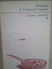 Ana Cartianu - Dictionar al literaturii engleze (Editia: 1970) foto