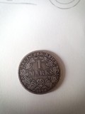 Moneda 1 Marca 1874 D Germania Argint