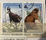 Cumpara ieftin (3) Timbre Serii Romania Fauna Muntii Retezat