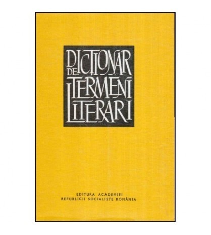 colectiv - Dictionar de termeni literari - 117863