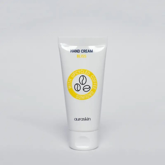 AuraSkin Crema de maini - Bliss, cu boabe de cafea transformate, pentru toate tipurile de piele, 30 ml