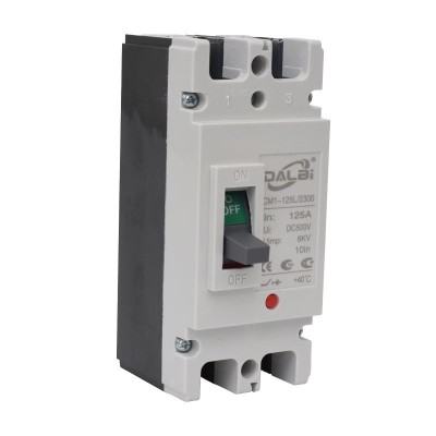 Intrerupator de Circuit Solar MCCB 2P-125A / 500V DC foto
