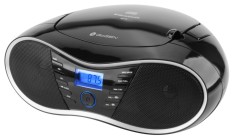 Radio cu CD si Bluetooth GoGEN CDM 388 SUBT S, 4 W, MP 3, USB, SD, AUX, ceas