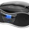 Radio cu CD si Bluetooth GoGEN CDM 388 SUBT S, 4 W, MP 3, USB, SD, AUX, ceas