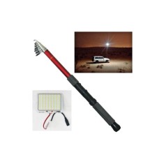 Lampa LED extensibila 4.5m, 200w 15000lm, lumina alba 6000k si telecomanda Automotive TrustedCars