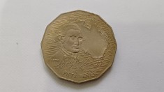 Australia- 50 Cents 1970-Călătoria australiană a căpitanului Cook foto