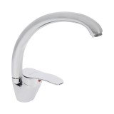 Baterie bucatarie tip lebada DS-91021, monocomanda, cromata &ndash; Sanit Lux