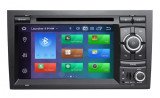 Navigatie Audi A4 B6 si B7 AUTONAV Android GPS Dedicata cu DVD-Player, 32GB Stocare, 2GB DDR3 RAM, Display 7&quot; , WiFi, 2 x USB, Bluetooth, Quad-Core 4