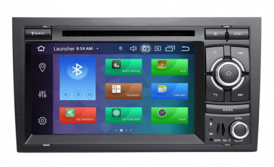 Navigatie Audi A4 B6 si B7 AUTONAV Android GPS Dedicata cu DVD-Player, 32GB Stocare, 2GB DDR3 RAM, Display 7&amp;quot; , WiFi, 2 x USB, Bluetooth, Quad-Core 4 foto