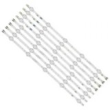 Set barete led , Televizor Samsung 49 inch , 8 barete cu 5 led-uri