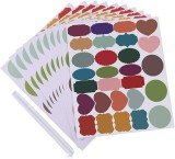 Set 84 de Etichete Autocolante +1 Marker cu Vopsea Alba Inclus, pentru Borcane din Sticla, Caserole din Plastic PVC, Ghivece de Flori, CBD CORAL BEST