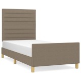 Cumpara ieftin Cadru de pat fara saltea Taupe 80x200 cm tesatura
