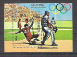 Cuba 1984 Sport, perf. sheet, used AA.020, Stampilat