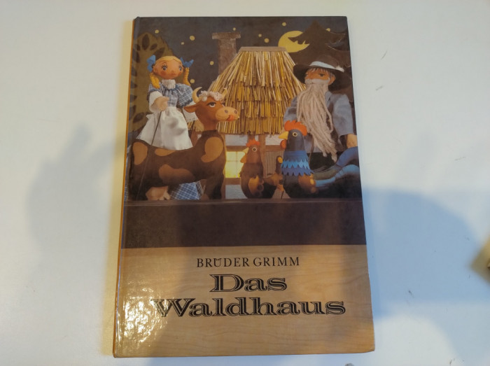 Carte de povești pt copii, limba germană. Das Waldhaus. Bruder Grimm