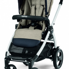 Carucior Peg Perego de la nastere Book 51 S Titania Luxe Ecru 0-22 kg