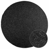 vidaXL Covor &bdquo;ZIZUR&rdquo; Antracit aspect iuta pentru interior și exterior 4010357