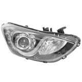 Far Hyundai I30 (Gd), 03.2012-03.2017, fata, Dreapta, cu lumini de curbe; H7+H7+H7+PY21W+W5W; electric; cu motor;