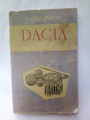 Dacia , civilizatiile stravechi din regiunile carpato-danubiene - VASILE PARVAN foto