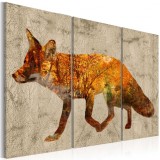Cumpara ieftin Tablou - Fox in the Wood 90x60 cm