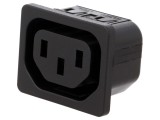 Conector Alimentare AC Mamă 10A 250V