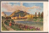 CPIB 23911 CARTE POSTALA - GRAZ, SCHLOSSBERG, AUSTRIA, 1921, STAMPILA, TIMBRU