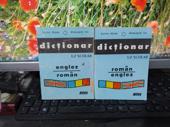 Dicționar rom&acirc;n englez, englez rom&acirc;n, Maier și Țic, 2 volume București 1994, 173