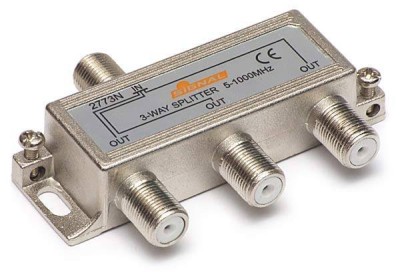 Splitter TV de interior 3 cai - Signal R-3 5,2 dB, 5-1000 MHz foto