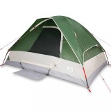 Cumpara ieftin Cort de camping cupola pentru 4 persoane, verde, impermeabil