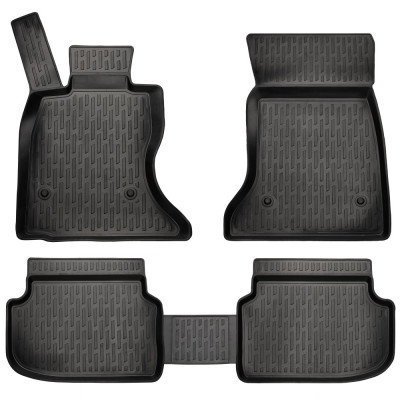 Set covorase cauciuc tip tavita 3D 5 piese Dacia Sandero I 2008-2012 foto