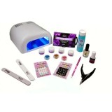 Cumpara ieftin Kit mare Christel Prima cu lampă albă cu 4 becuri